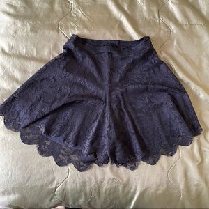 Black Milk Lace Black Shorties size L